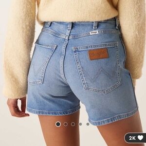 Wrangler Cowboy Denim Shorts 5”